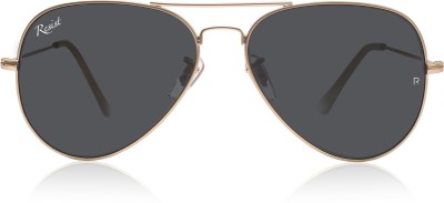 Resist Aviator Sunglasses(For Men & Women, Black)