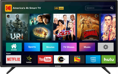 Kodak 55 4k XPro 140cm (55 inch) Ultra HD (4K) LED Smart TV(55UHDXSMART 4K)