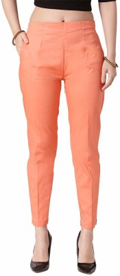 SriSaras Relaxed Women Pink Trousers