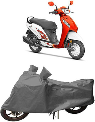 CORASS Waterproof Two Wheeler Cover for Honda(Activa i, Grey)