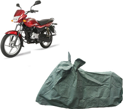 ANLOPE Two Wheeler Cover for Bajaj(Platina 100 DTS-i, Green)
