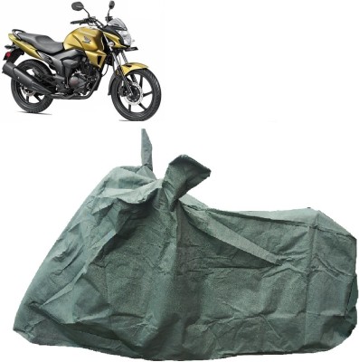 COVERPLANET Two Wheeler Cover for Honda(CB Trigger, Green)