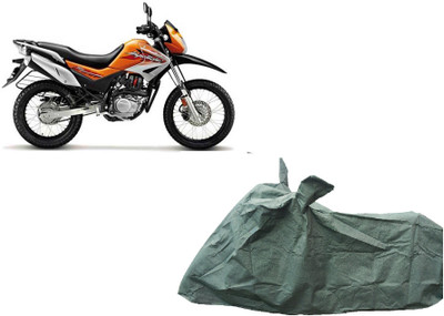 ANLOPE Two Wheeler Cover for Hero(Impulse, Green)