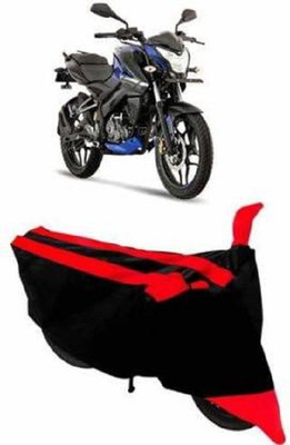 KPS Two Wheeler Cover for Bajaj(Pulsar 200 NS DTS-i, Red)