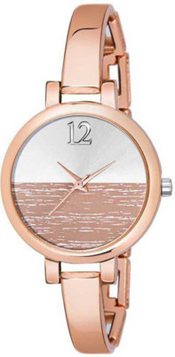 Talgo Half-Dial-Kada-Rosegold Designer Fashion Wrist Analog Watch - For Women