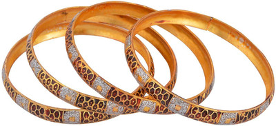 Weldecor Metal Bangle Set(Pack of 4)