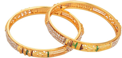 Weldecor Metal Bangle(Pack of 2)