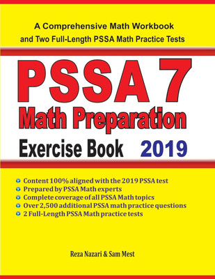 PSSA 7 Math Preparation Exercise Book(English, Paperback, Nazari Reza)