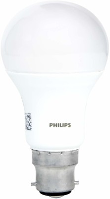 PHILIPS 12 W Basic Round B22 LED Bulb(White, Pack of 2)