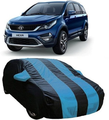 AASDEE Car Cover For Tata Hexa (With Mirror Pockets)(Blue)