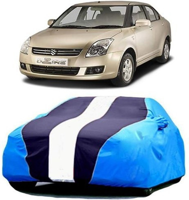 HDSERVICES Car Cover For Maruti Suzuki Swift Dzire (With Mirror Pockets)(Blue)