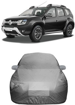 SnehaSales Car Cover For Renault Duster (With Mirror Pockets)(Grey)