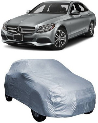 SnehaSales Car Cover For Mercedes Benz C-Class (Without Mirror Pockets)(Silver)