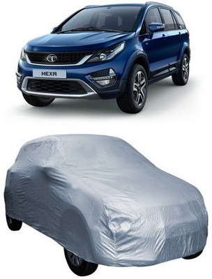 AASDEE Car Cover For Tata Hexa (Without Mirror Pockets)(Silver)