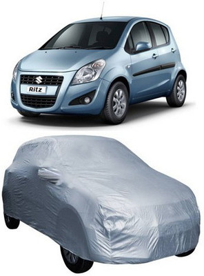 MSR STORE Car Cover For Maruti Suzuki Ritz (With Mirror Pockets)(Silver)