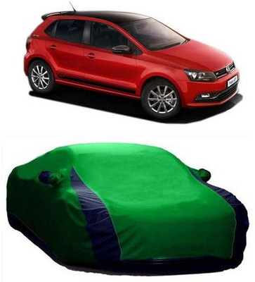 CLASS ONE Car Cover For Volkswagen Polo GT (With Mirror Pockets)(Green)