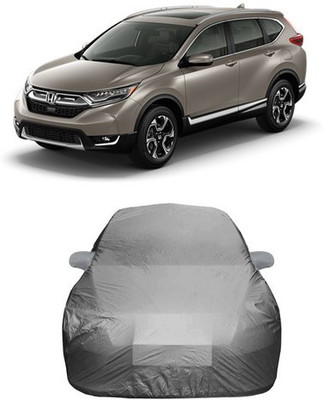SnehaSales Car Cover For Honda CR-V (With Mirror Pockets)(Grey)