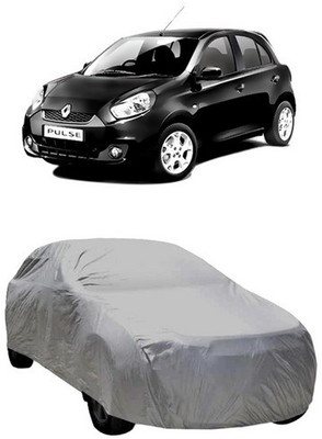 VIRMANG Car Cover For Renault Pulse (With Mirror Pockets)(Red, Blue, Grey)