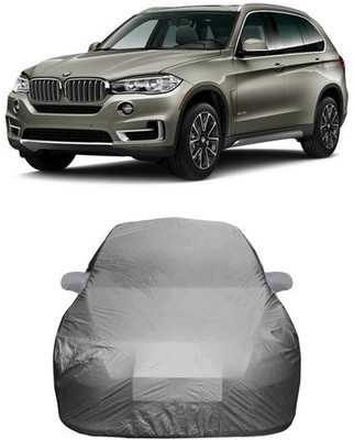 SnehaSales Car Cover For BMW X5 (With Mirror Pockets)(Grey)