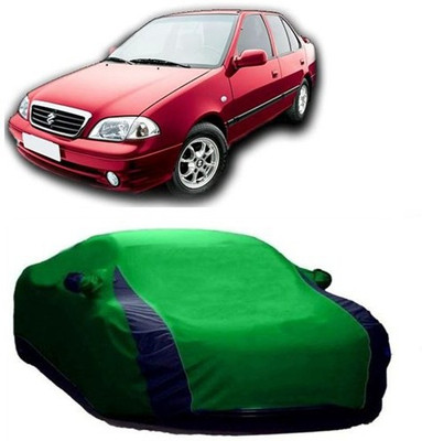 AASDEE Car Cover For Maruti Suzuki Esteem (With Mirror Pockets)(Green)