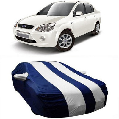 TheProtect Car Cover For Ford Fiesta Classic (With Mirror Pockets)(White)
