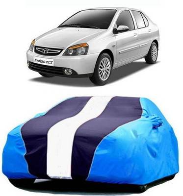 MSR STORE Car Cover For Tata Indigo eCS (With Mirror Pockets)(Blue)