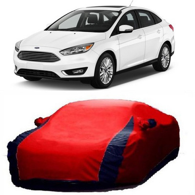XGuard Car Cover For Ford Focus (With Mirror Pockets)(Red)
