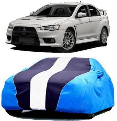 MSR STORE Car Cover For Mitsubishi Lancer (With Mirror Pockets)(Blue)