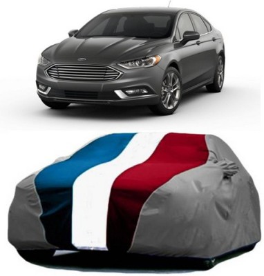 MSR STORE Car Cover For Ford Fusion (With Mirror Pockets)(Red, Blue, Grey)