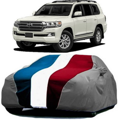 AAMANG Car Cover For Toyota Land Cruiser (With Mirror Pockets)(Red, Blue, Grey)