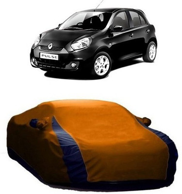 AASDEE Car Cover For Renault Pulse (With Mirror Pockets)(Orange)