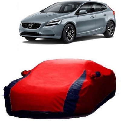 HDSERVICES Car Cover For Mercedes Benz CL-Class (With Mirror Pockets)(Red, Orange)