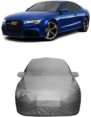 VIRMANG Car Cover For Audi RS5 (With Mirror Pockets)(Grey)