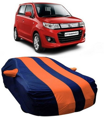 XGuard Car Cover For Maruti Suzuki WagonR Stingray (With Mirror Pockets)(Orange)