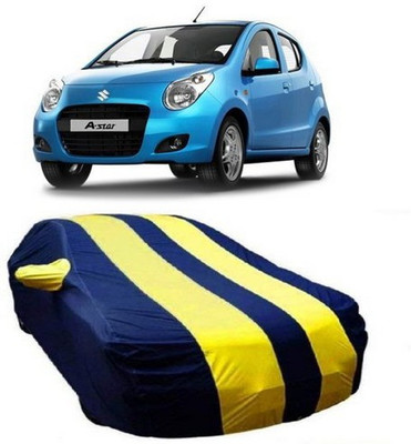 MSR STORE Car Cover For Maruti Suzuki A-Star (With Mirror Pockets)(Yellow)