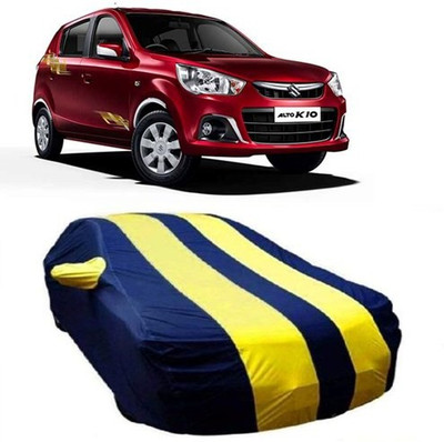 CLASS ONE Car Cover For Maruti Suzuki Alto K10 (With Mirror Pockets)(Yellow)