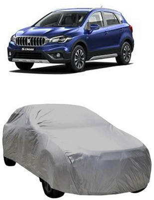 SnehaSales Car Cover For Maruti Suzuki S-Cross (Without Mirror Pockets)(Grey)
