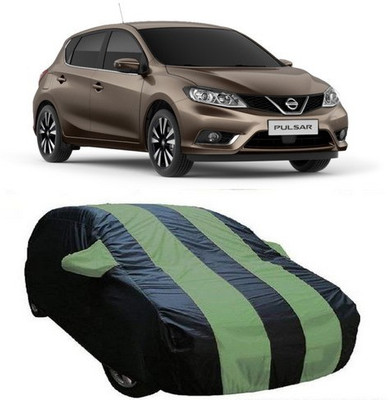 AASDEE Car Cover For Nissan Pulsar (With Mirror Pockets)(Green)
