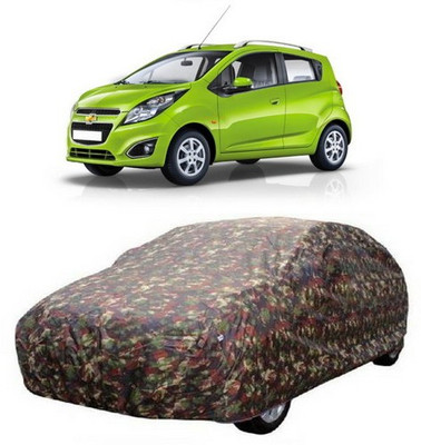 AASDEE Car Cover For Chevrolet Beat (Without Mirror Pockets)(Multicolor)