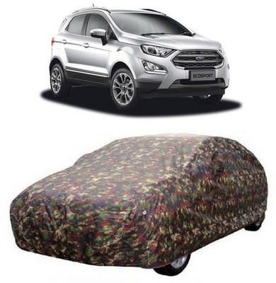 AAMANG Car Cover For Ford Ecosport (Without Mirror Pockets)(Multicolor)