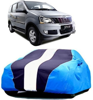 HDSERVICES Car Cover For Mahindra Xylo (With Mirror Pockets)(Blue)