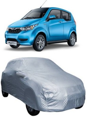 MSR STORE Car Cover For Mahindra e20 (With Mirror Pockets)(Silver)