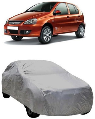 AAMANG Car Cover For Tata Indica V2 (With Mirror Pockets)(Red, Blue, Grey)