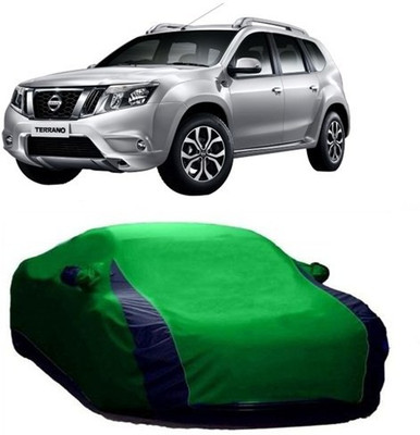 MSR STORE Car Cover For Nissan Terrano (With Mirror Pockets)(Green)