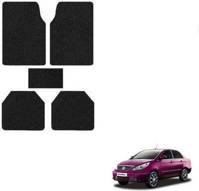 AuTO ADDiCT PVC Standard Mat For  Tata Manza(Black)