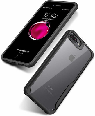 KARWAN Back Cover for Apple iPhone 7 PlusBlack Transparent Waterproof