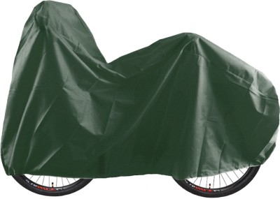 BikenWear Universal Water Proof Olive Green Bicycle Cover Free Size(Green)