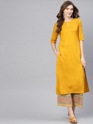 Libas Women Kurta and Palazzo Set