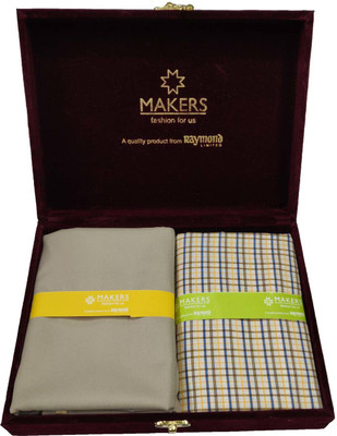 raymond-poly-viscose-checkered-solid-shirt-trouser-fabricunstitched