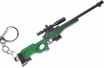 gtrp PUBG Military Edition AWM Snipper Weapon Gun Multicolour Key Chain Key Chain